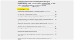 Desktop Screenshot of mostlybitcoin.com